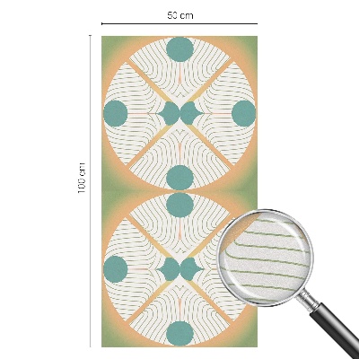 Klebefolie Fenster Sichtschutz Geometrische Harmonie