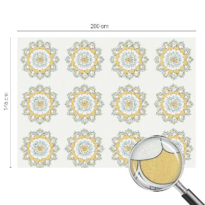 Klebefolie Fenster Sichtschutz Bunte Mandalas