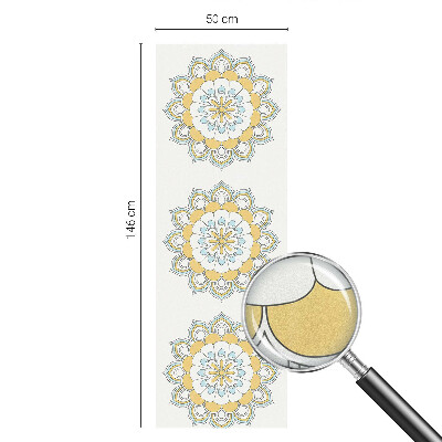 Klebefolie Fenster Sichtschutz Bunte Mandalas