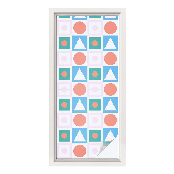 Folie für Fenster blickdicht Abstrakte Muster