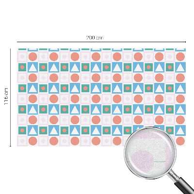 Folie für Fenster blickdicht Abstrakte Muster