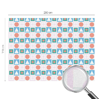 Folie für Fenster blickdicht Abstrakte Muster