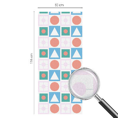 Folie für Fenster blickdicht Abstrakte Muster