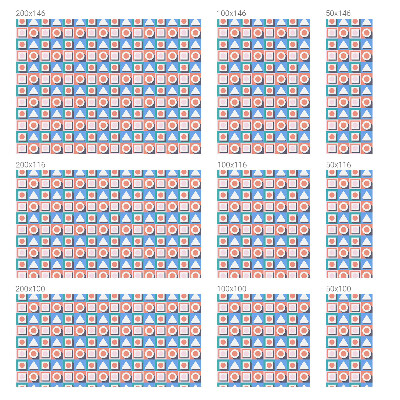 Sichtschutz Klebefolie Buntglasoptik Geometrische Muster