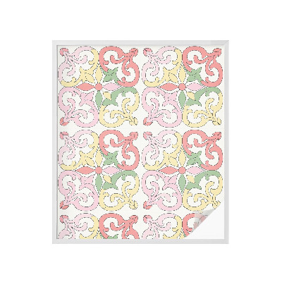 Fensterfolie Sichtschutz Blumenschmuck