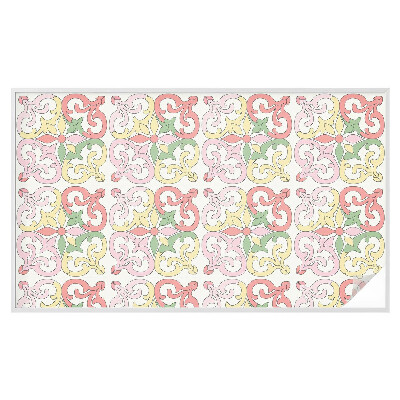 Fensterfolie Sichtschutz Blumenschmuck