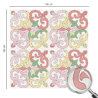 Fensterfolie Sichtschutz Blumenschmuck