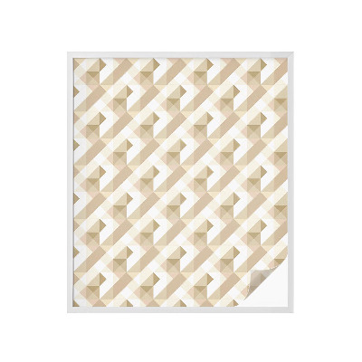 Folie für Fenster blickdicht Dreiecksmuster