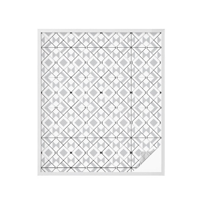 Fensterfolie Sichtschutz Geometrische Muster