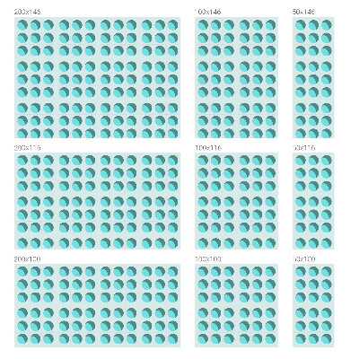 Sichtschutzfolie Fenster Buntglasoptik Moderne Räder