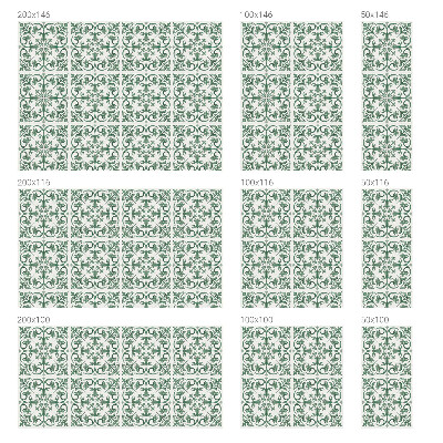 Klebefolie Fenster Sichtschutz Pflanzenornamente