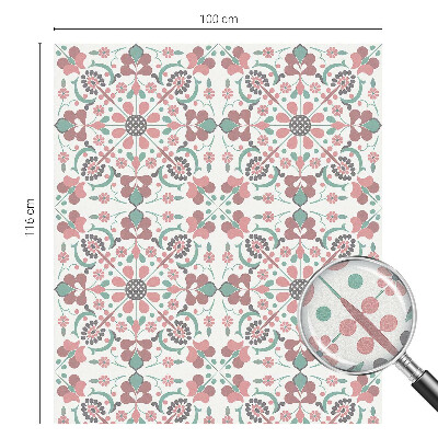 Fensterfolie Sichtschutz Florale Harmonie