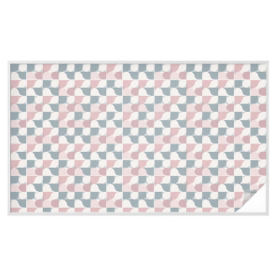 Fensterfolie Sichtschutz Pastellmuster