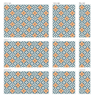 Sichtschutzfolie Fenster Buntglasoptik Mosaikblumen