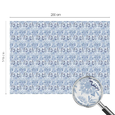 Klebefolie Fenster Sichtschutz Blumenvogel