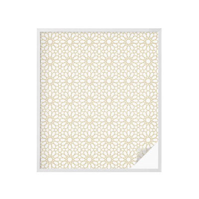 Fensterfolie Sichtschutz Geometrische Muster