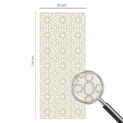 Fensterfolie Sichtschutz Geometrische Muster