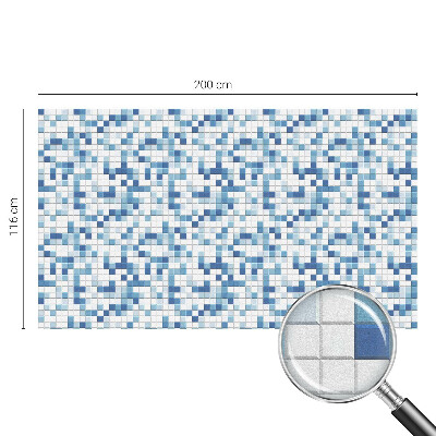 Fensterfolie Sichtschutz Kachelspiel