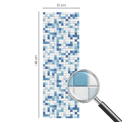 Fensterfolie Sichtschutz Kachelspiel