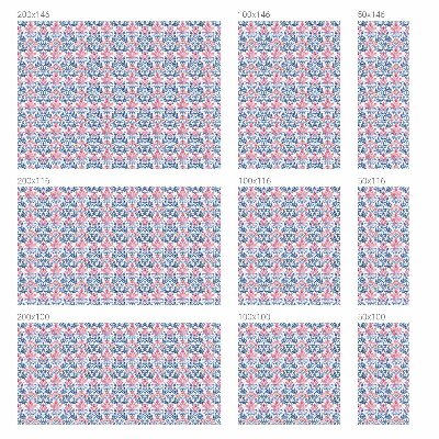 Sichtschutzfolie Fenster Buntglasoptik Blumensymmetrie