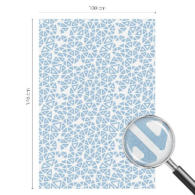 Sichtschutz Klebefolie Buntglasoptik Geometrische Muster