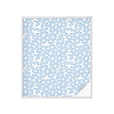 Sichtschutz Klebefolie Buntglasoptik Geometrische Muster