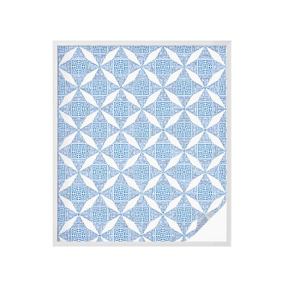 Sichtschutzfolie Fenster Buntglasoptik Geometrische Labyrinthe