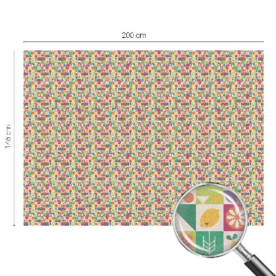 Folie für Fenster blickdicht Farbenfrohe Abstraktion