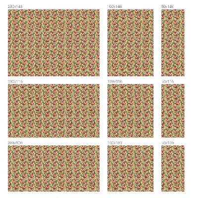 Folie für Fenster blickdicht Farbenfrohe Abstraktion