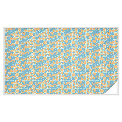 Folie für Fenster blickdicht Fischig-zitrusartig