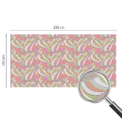 Fensterfolie Sichtschutz Buntes Zickzackmuster