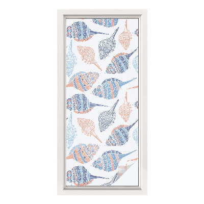 Folie für Fenster blickdicht Muscheln