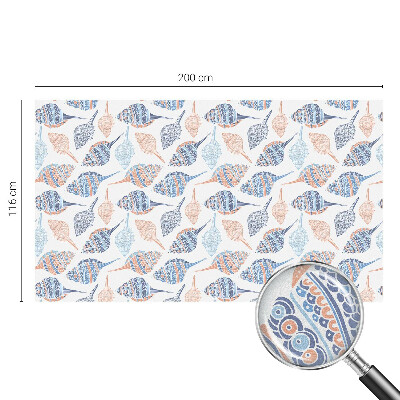 Folie für Fenster blickdicht Muscheln