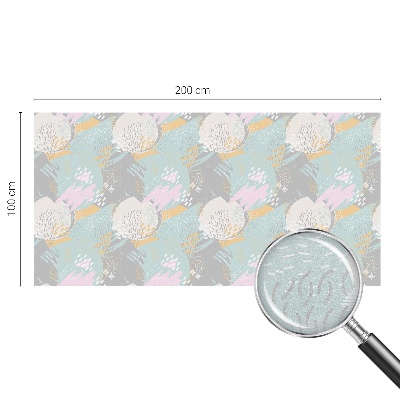 Sichtschutz Klebefolie Buntglasoptik Abstrakte Harmonie