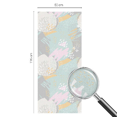 Sichtschutz Klebefolie Buntglasoptik Abstrakte Harmonie