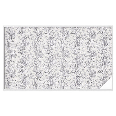 Klebefolie Fenster Sichtschutz Blätter und Schmetterlinge