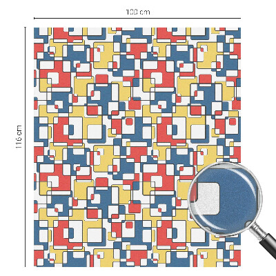 Fensterfolie Sichtschutz Geometrische Formen