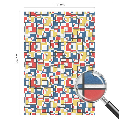 Fensterfolie Sichtschutz Geometrische Formen