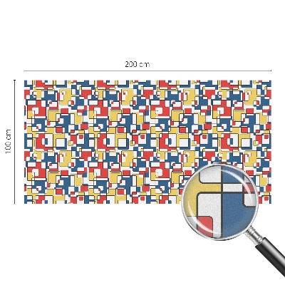Fensterfolie Sichtschutz Geometrische Formen