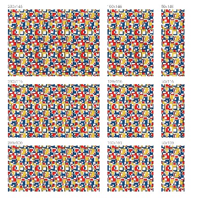 Fensterfolie Sichtschutz Geometrische Formen