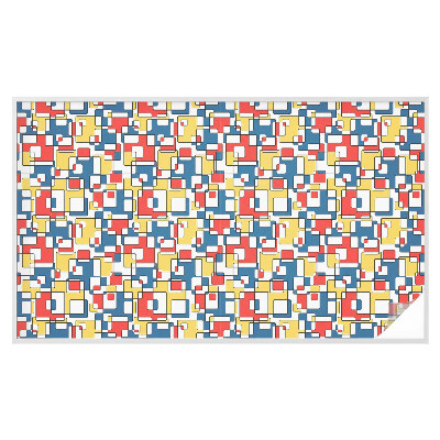 Fensterfolie Sichtschutz Geometrische Formen