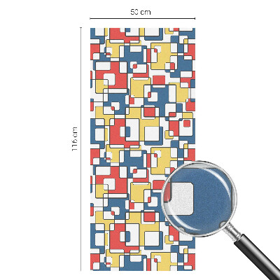 Fensterfolie Sichtschutz Geometrische Formen