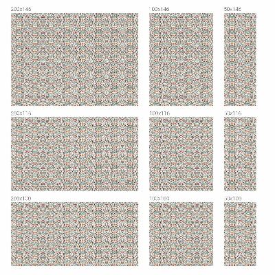 Sichtschutz Klebefolie Buntglasoptik Fuchsblätter