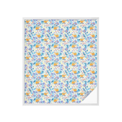 Klebefolie Fenster Sichtschutz Pflanzenmotiv