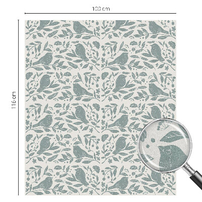 Folie für Fenster blickdicht Vogelmotiv