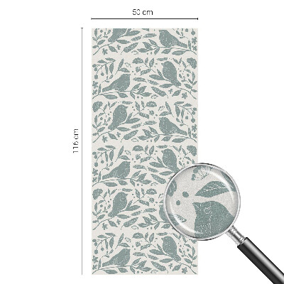 Folie für Fenster blickdicht Vogelmotiv