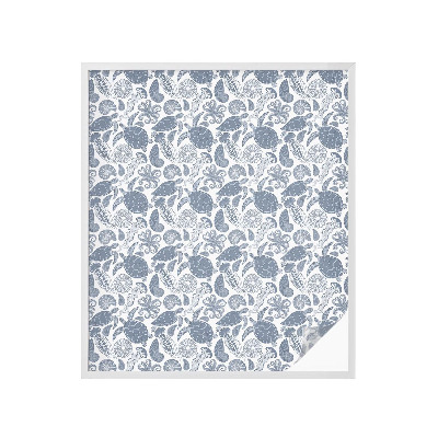 Fensterfolie Sichtschutz Meeresleben