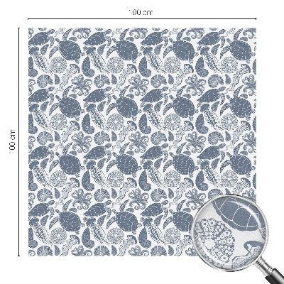 Fensterfolie Sichtschutz Meeresleben