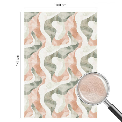 Folie für Fenster blickdicht Bunte Wellen