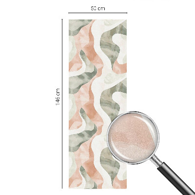 Folie für Fenster blickdicht Bunte Wellen